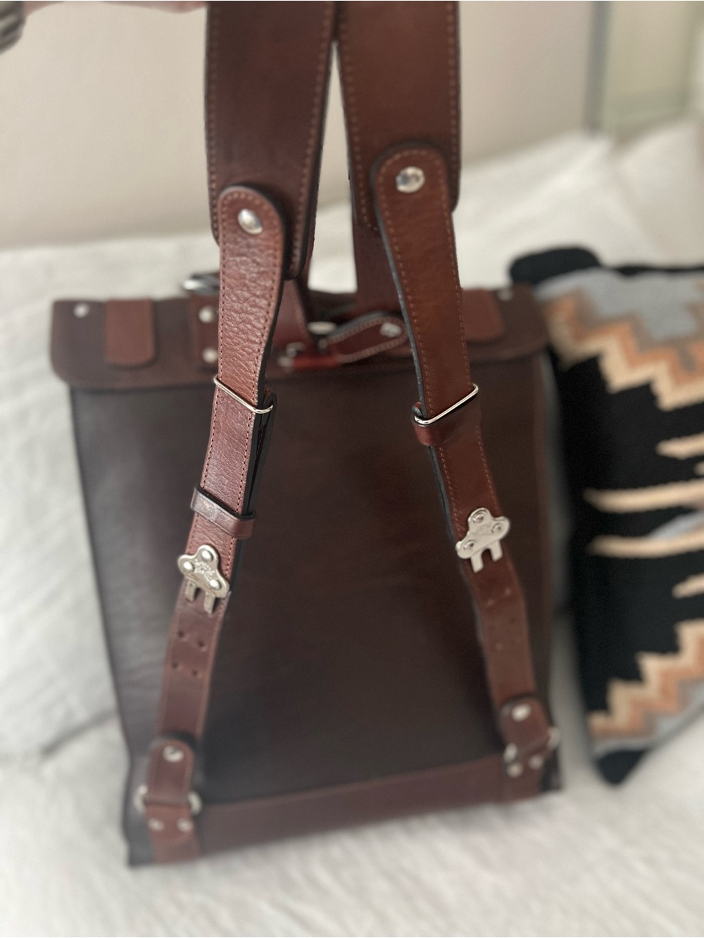 Colonel Littleton No. 9 Rover Backpack Buffalo Leather - Picture 6 of 16